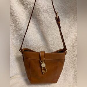 Dooney & Bourke Florentine Vacchetta Sadie Feed Shoulder Bag